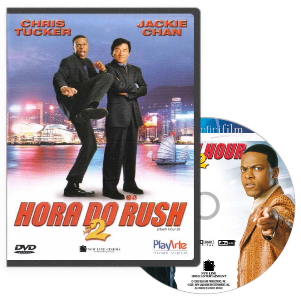 DVD - A Hora do Rush 2 (2001) (Dublado e Legendado)