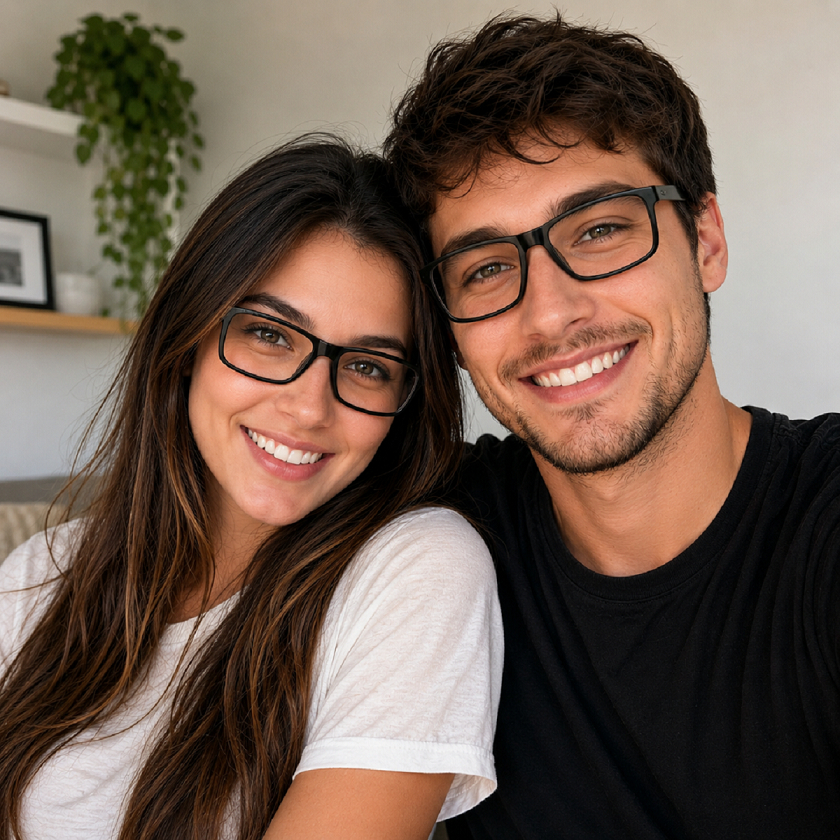 Óculos de Leitura Grau Perto Descanso Emborrachado TR90 Premium Masculino e Feminino Unisex Lentes Prontas P/ Uso + Case