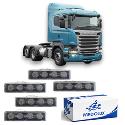 Kit 5 Lanterna Tapa Sol Scania 124 S4 P360 S5 /2018 24v