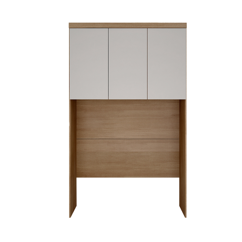 Módulo Aéreo Casal 1450 MDF 3 Portas Safira Una Mobíla — imagem 2 de 2