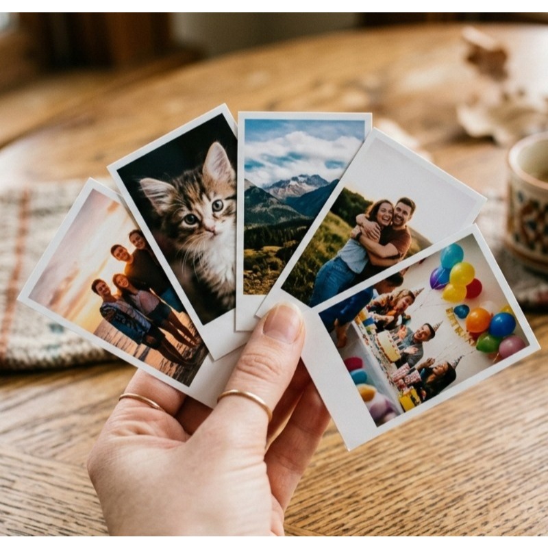 Kit Mini Fotos Personalizadas Full HD - Presente Envio Mesmo Dia