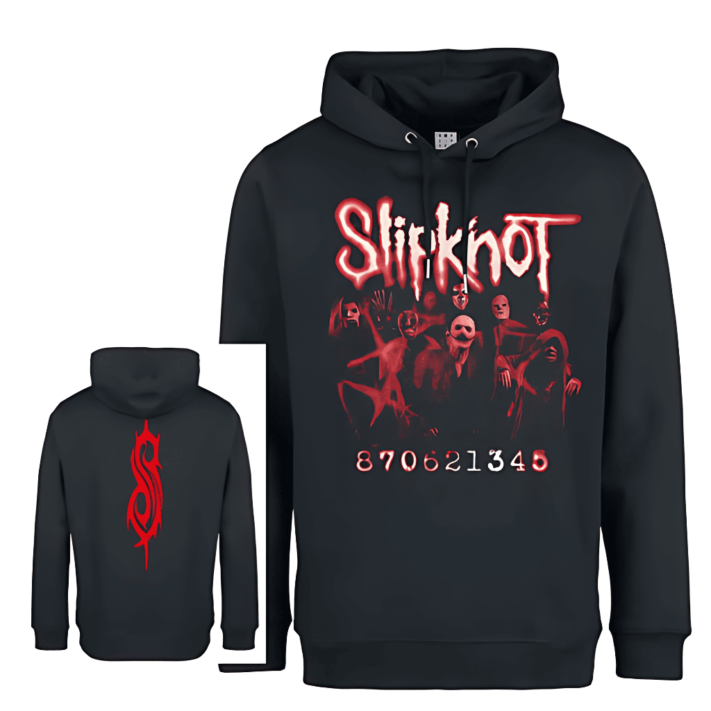 Casaco Moletom Slipknot Unissex Banda Heavy Metal Canguru Hoodie Masculino Feminino
