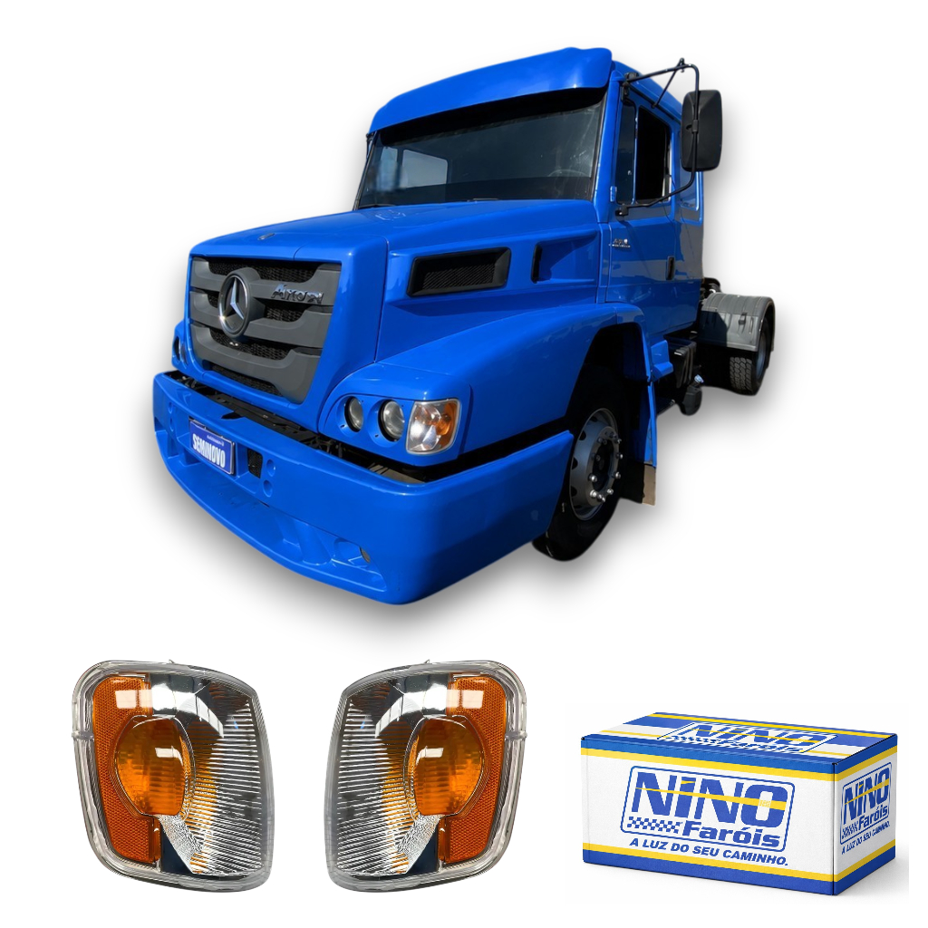 Par Lanterna Dianteira Seta Mb Atron 1635 2729 Bicudo 2005/