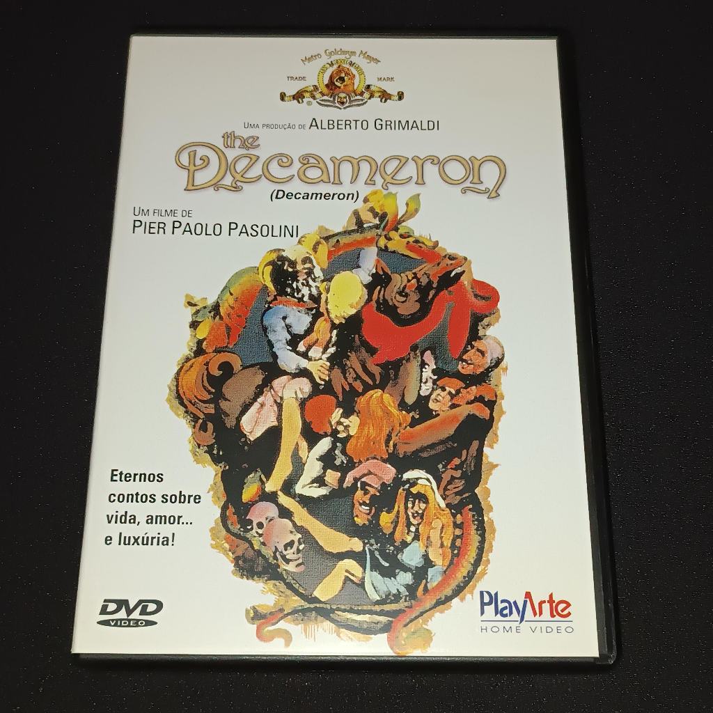 DVD The Decameron Pasolini PlayArte MGM Clássico Raro Cinema Europeu OOP