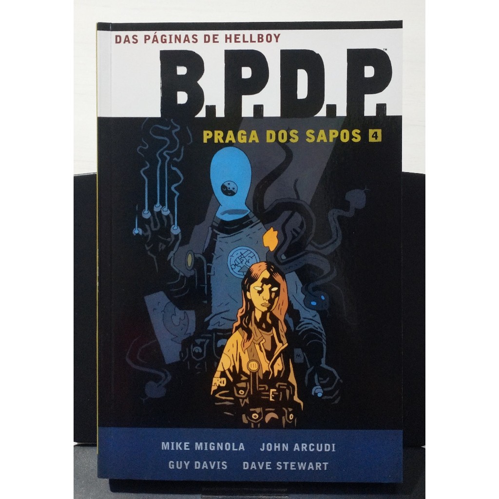 Das Páginas de Hellboy B.P.D.P. Praga dos Sapos - nº 4 - Mike Mignola