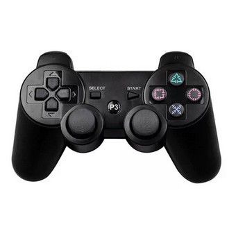 Controle sem fio Sony PlayStation Dualshock 3 preto