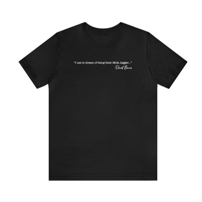 Camiseta David Bowie Ziggy Style Moda Casual Trend