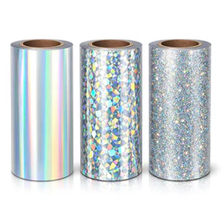 Bobina BOPP Holográfico 25 Micras - 22cm X 50m MasterPrint