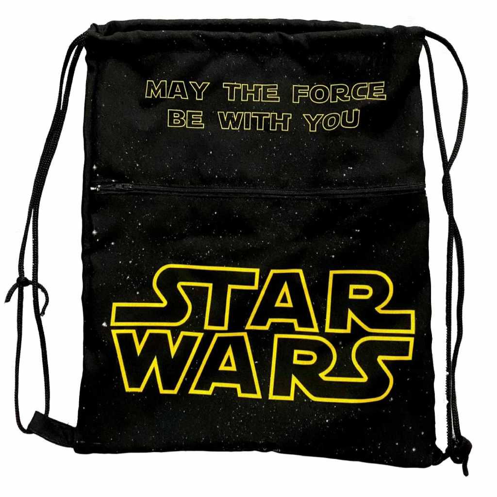 Mochila sacola Star Wars - Guerra nas Estrelas - geek - nerd