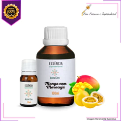 Essência Concentrada Manga com Maracujá Vollmens Para Aromatizador - Velas - Sabonetes - Perfumes