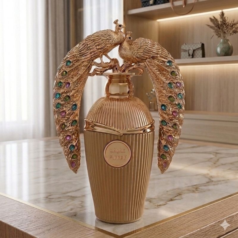 Perfume Árabe Afeef Lattafa , Eau De Parfum , 100ml Original Unissex , Perfume Do Pavão , Perfume do Poder