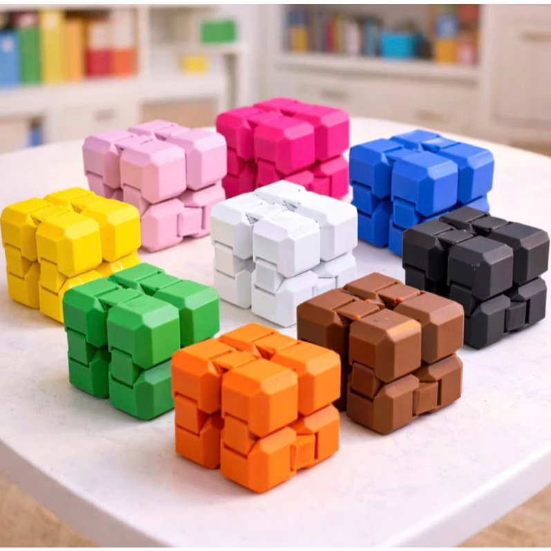 Infinity Cube Fidget Cube Cubo Infinito Cubo Anti Estresse Anti Ansiedade