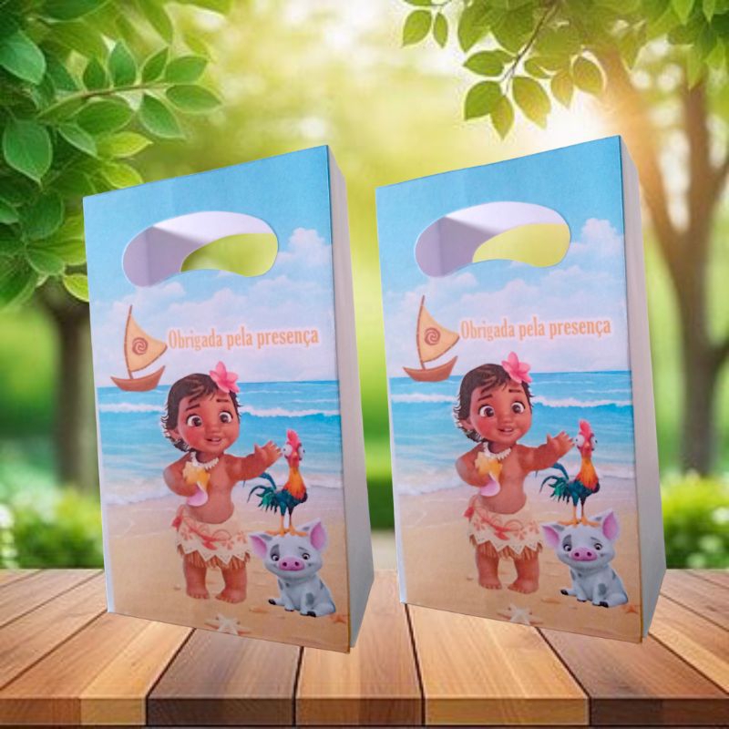 2 Sacolinhas surpresa Moana , para lembrancinhas, vários temas disponíveis, para guloseimas , para doces