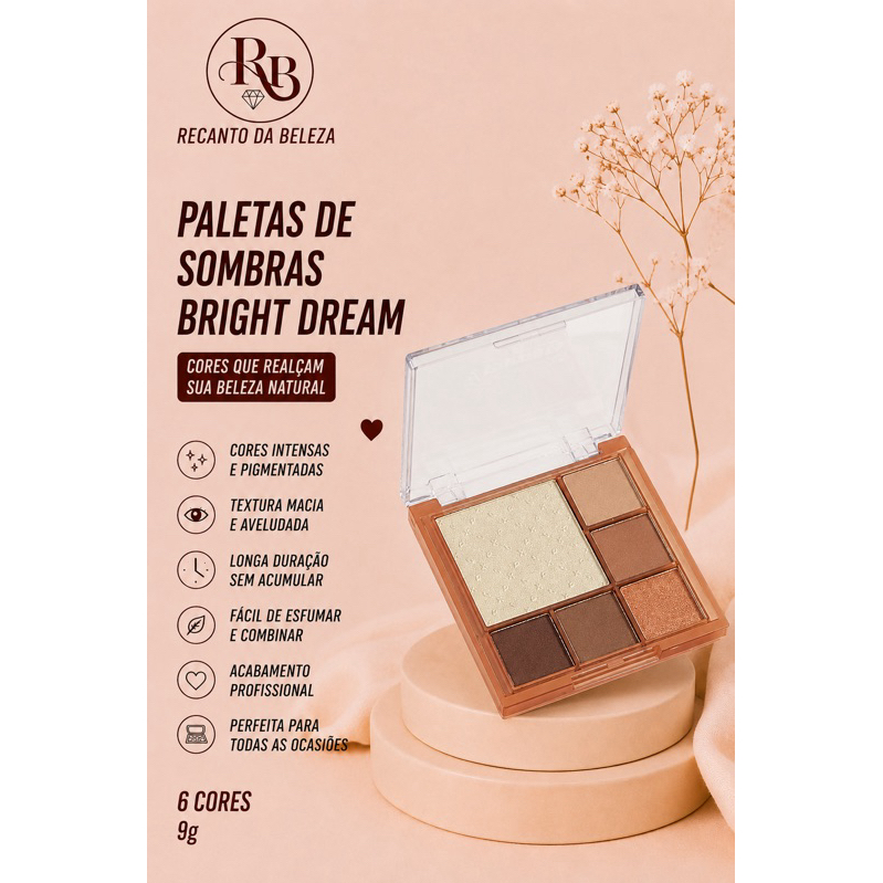 PALETAS DE SOMBRAS BRIGHT DREAM