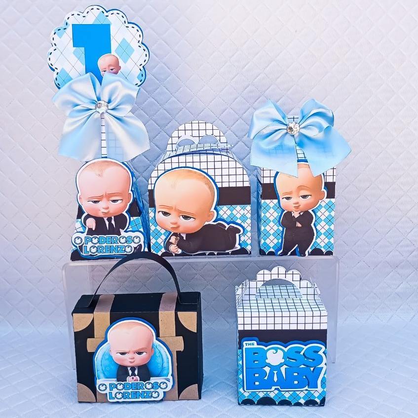 Kit Caixas O PODEROSO CHEFINHO Personalizado Lembrancinha de festa infantil aniversário