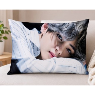 Almofada BTS V Kim Taehyung 27x37 – Presente Kpop Army, Boyband Decoração