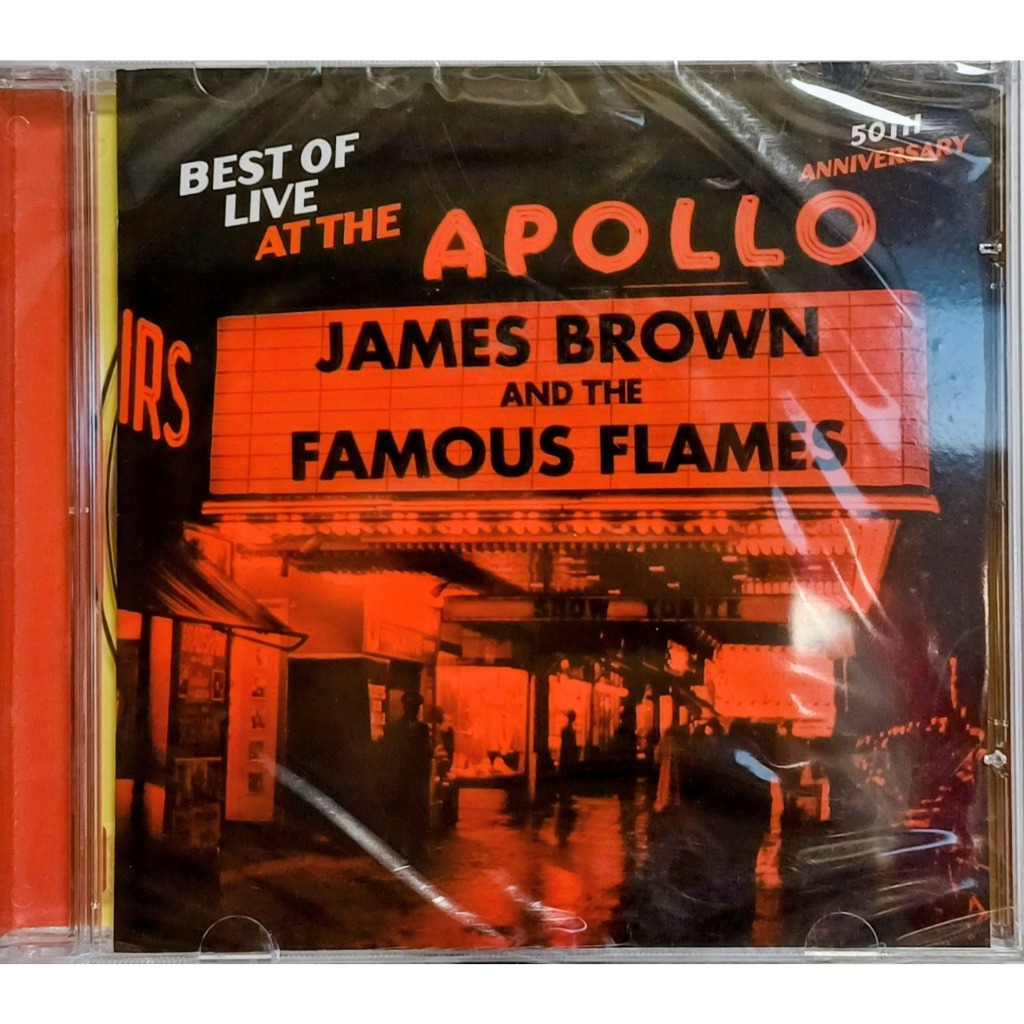 CD JAMES BROWN - BEST OF LIVE AT THE APOLLO: 50TH ANNIVERSARY - LACRADO - ORIGINAL