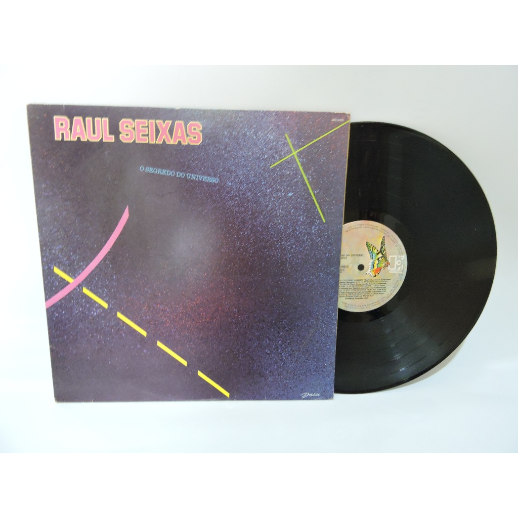 LP DE VINIL RAUL SEIXAS O SEGREDO DO UNIVERSO ELEKTRA  1 EDIÇÃO