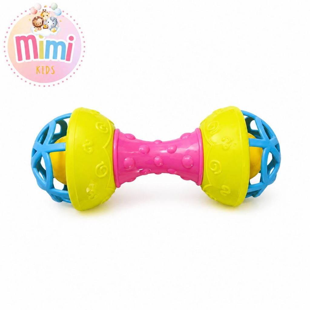 Detalhes do Mordedor para Bebe Sensorial Macio com Chocalho