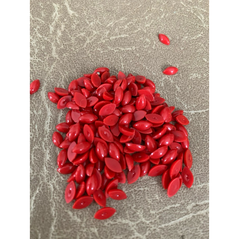 Chaton colagem navete vermelho 8x4mm 150unidadaes bijuteria aplique artesanato