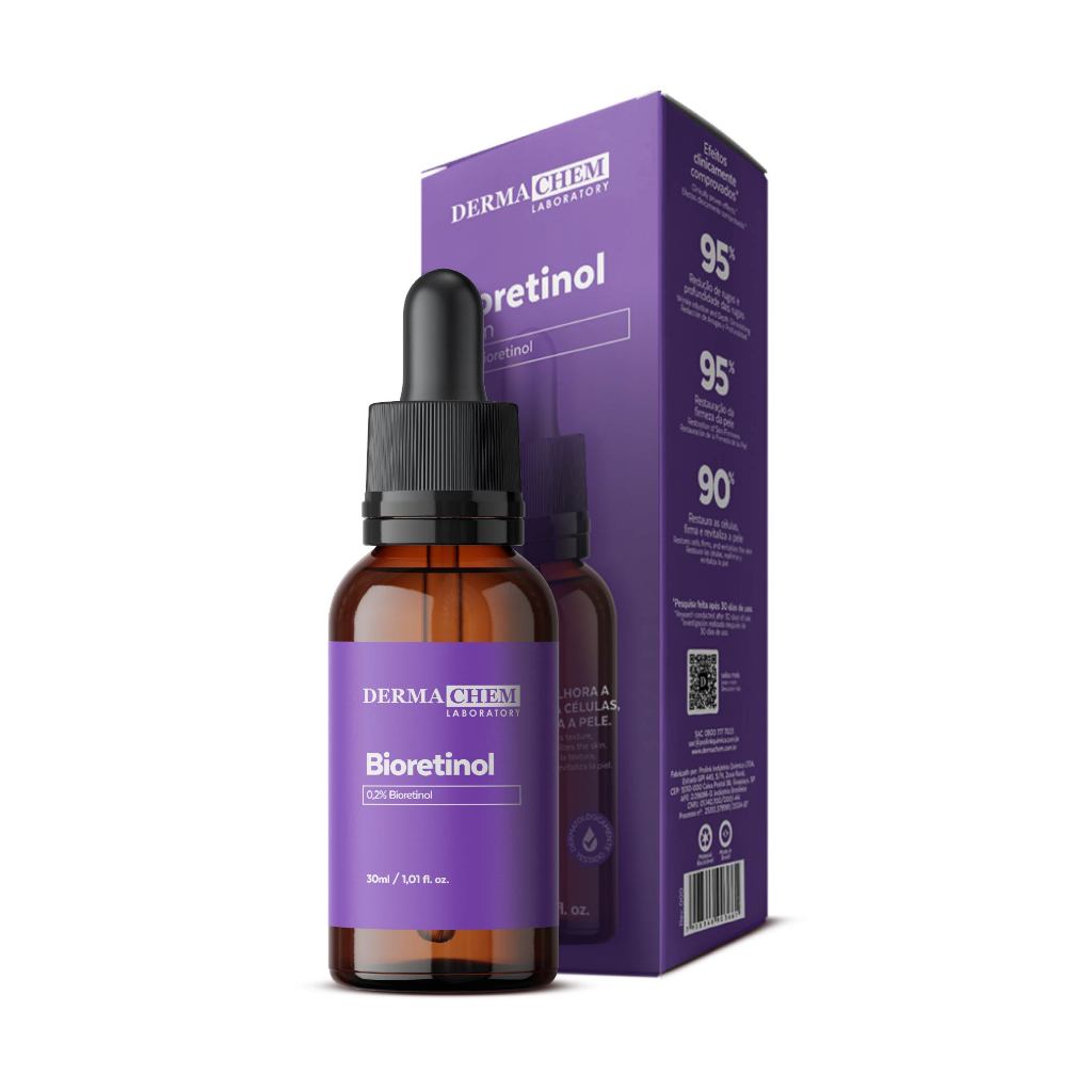 Sérum Anti Rugas Profundas Bioretinol 30ml Restaura e Firma a Pele Dermachem