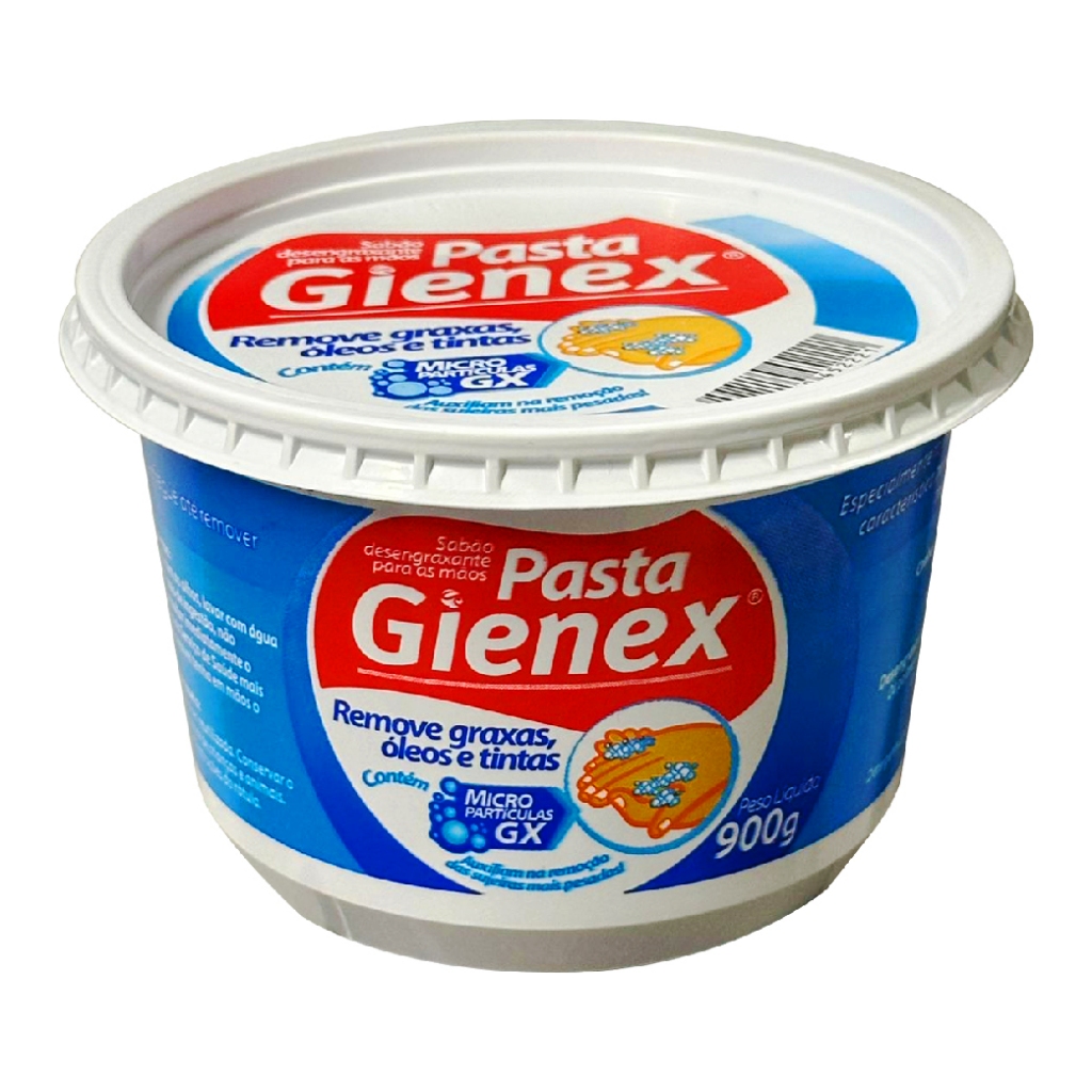 Sabão Desengraxante Gienex Para Mãos Pasta Limpa Graxa