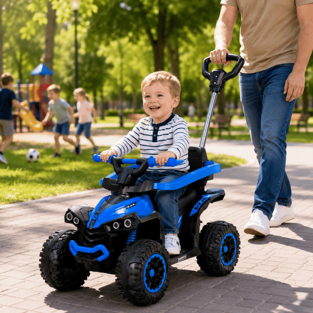 Carrinho Infantil Quadriciclo Eletrico Até 23kg Pimp Maral Brinquedos