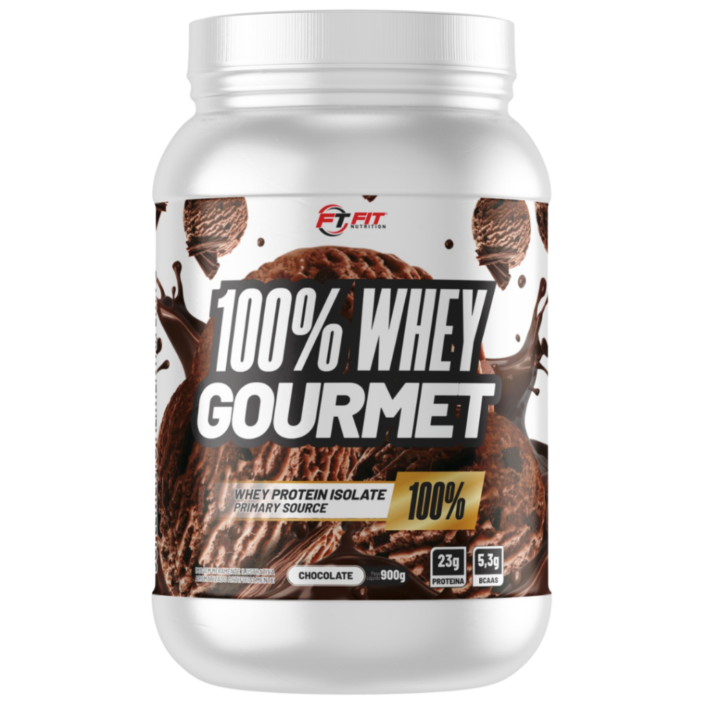 Whey Protein Gourmet Concentrado e Isolado 23g Proteína CHOCOLATE