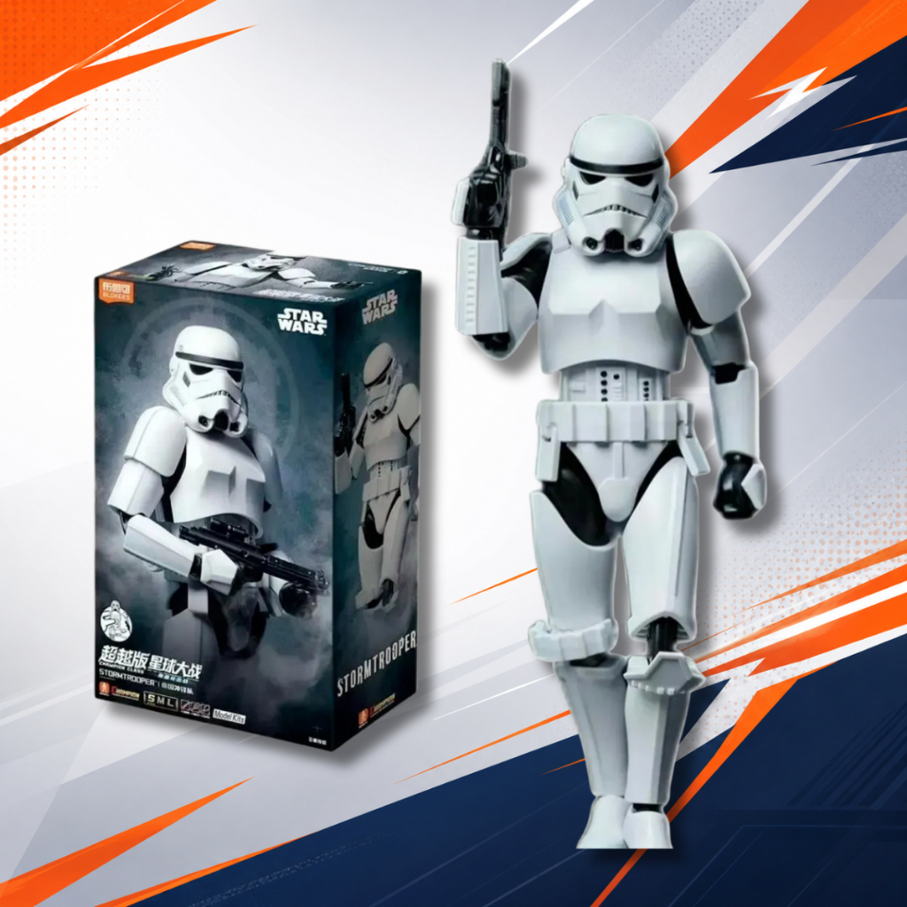 Boneco Stormtrooper Star Wars Articulado Figura De Ação Original