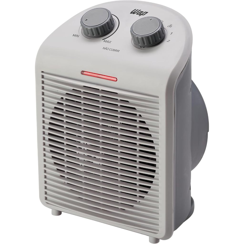 Aquecedor Portátil Elétrico AP Air Heat Wap 3 em 1 com Ventilação e Triplo Sistema de Segurança 220V