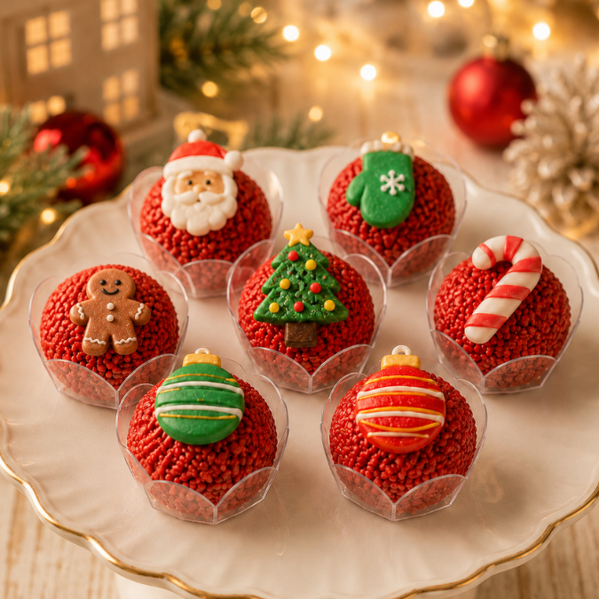 1~10 FORMAS BWB APLIQUES NATALINOS SIMPLES 10549 (BWB NATAL 2025)(CHOCO) · foto 2