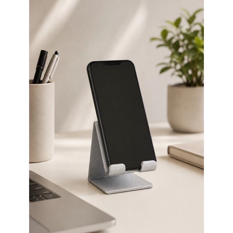 Suporte de Mesa  para Celular | Base Universal para iPhone e Android | Compacto e Resistente