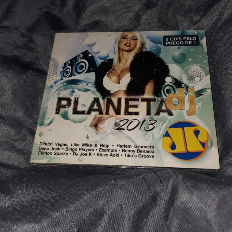 cd duplo Planeta dj JP 2013