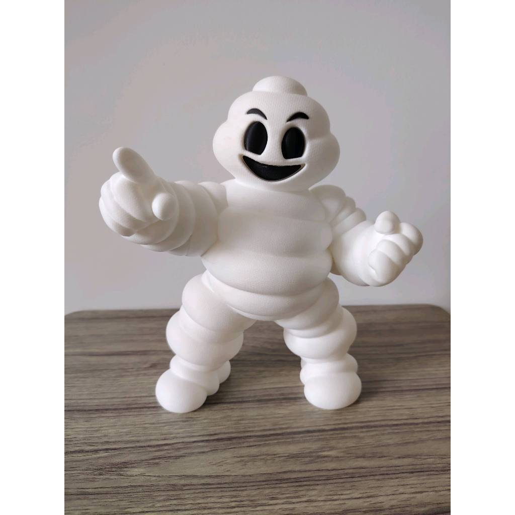 Boneco Bibendum | Boneco Mascote da Michelin - Multicores