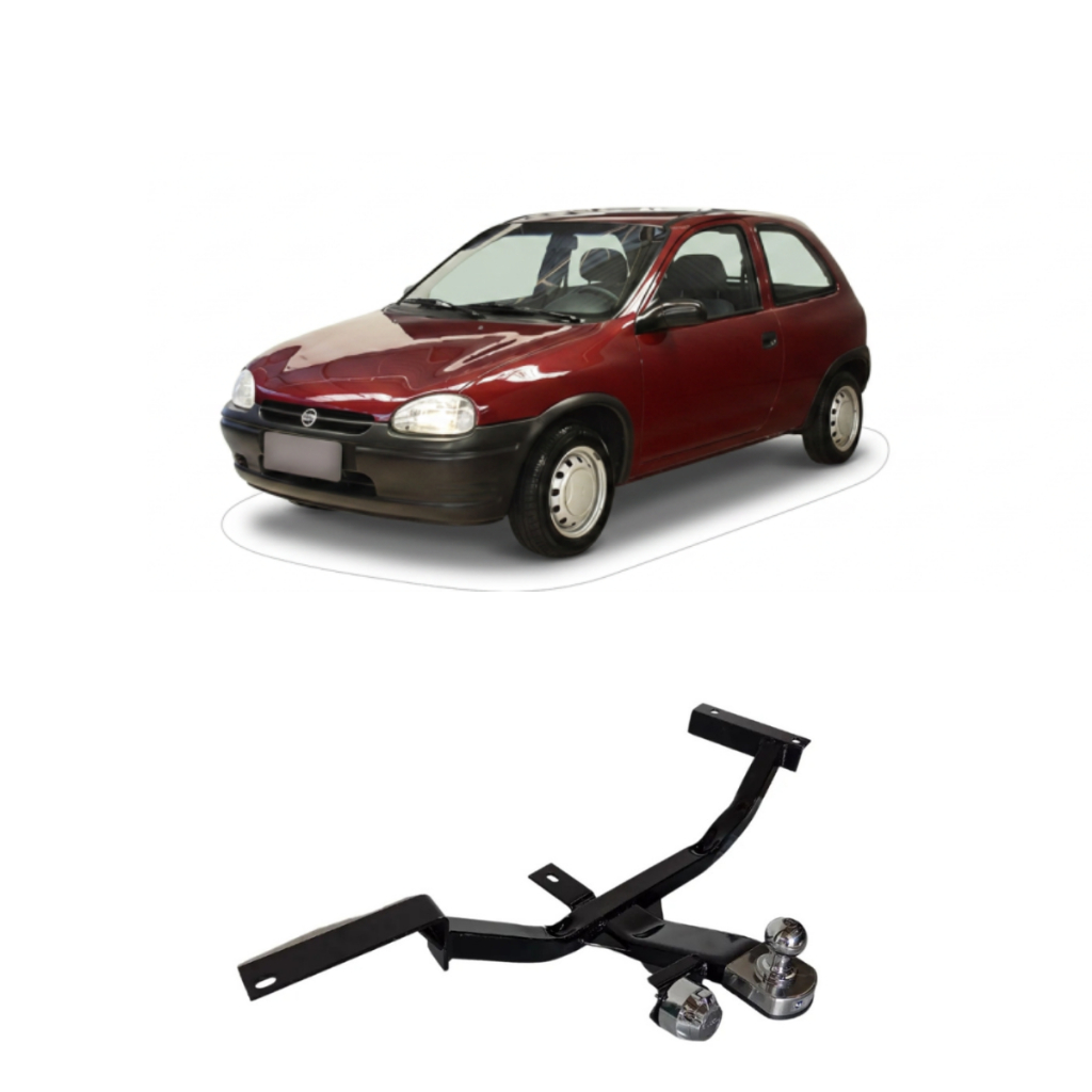 Engate Chevrolet Corsa Wind 1993 a 2002 Reforcel Reboque Rabicho Protetor 500KG