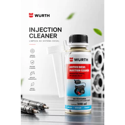 Aditivo Limpador Diesel Injection Cleaner 200ml Wurth