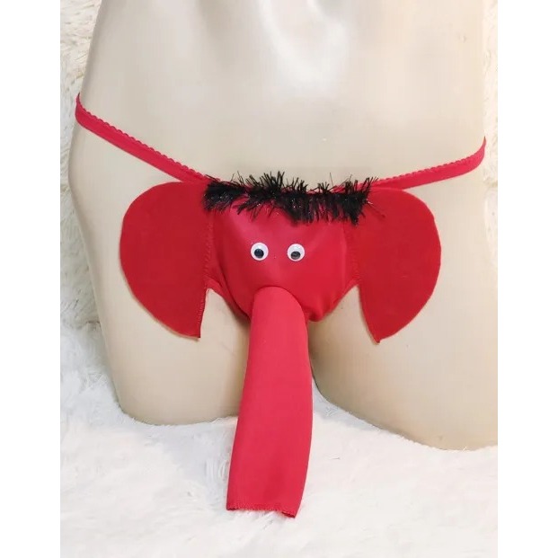 Cueca Jockstrap Elefante Tromba elefante Fio Dental
