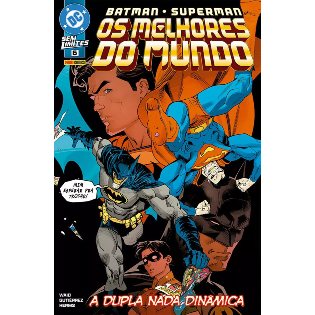 Batman/Superman: Os Melhores Do Mundo DC Sem Limites Vol. 06 Lacrada COMPLETE SUA COLEÇÃO!