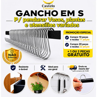 Ganchos para pendurar Vasos de parede de plantas jardim vertical.