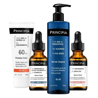 Principia Kit Primeira Rotina Avançada c/ Gel de Limpeza GL-02 + Sérum Nc-10 + Sérum AH-2…