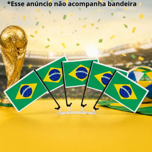 50 Haste de Bandeira para Carro - Leka Plas