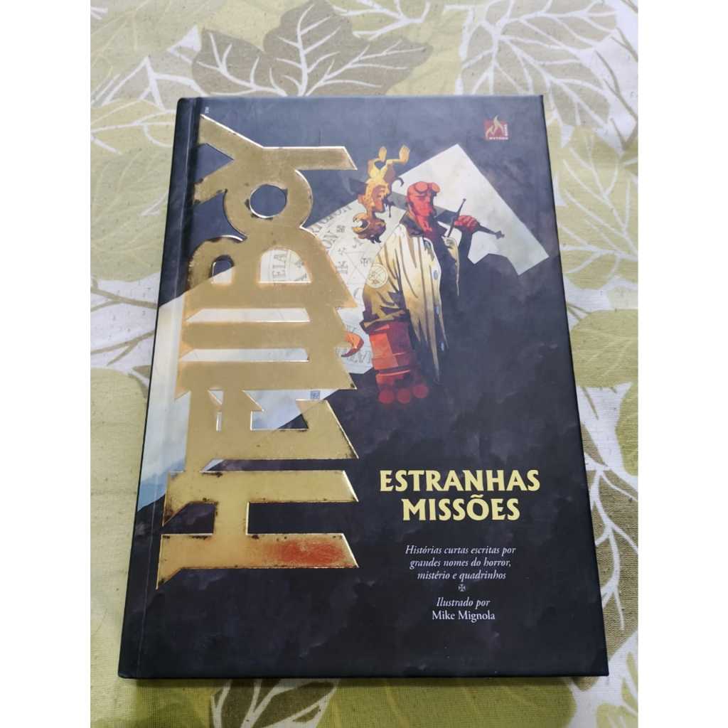 Livro Hellboy Estranhas Missões Ilustrado por Mike Mignola