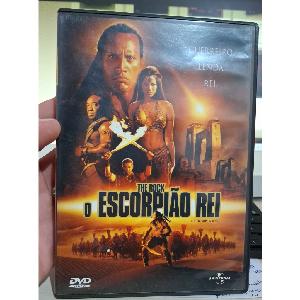 Dvd O Escorpião Rei - The Rock - (A Múmia)