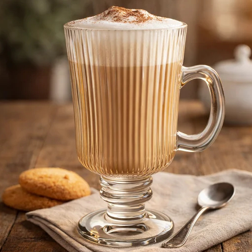 Imagem Jogo 6 Canecas Irish Para Cappuccino Café Graffiato Hauskraft 120ml