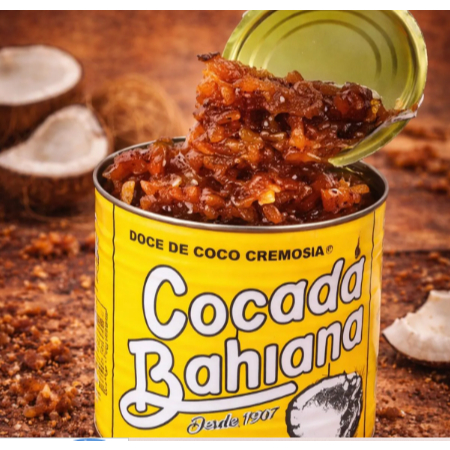 Cocada Baiana Cremosa Na Lata Com 800g