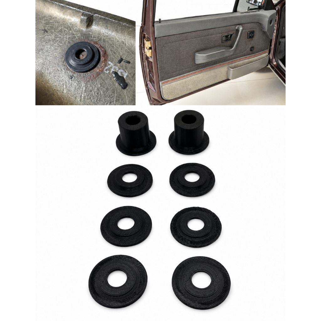 Suporte Presilhas Forração Porta Superior Ombreira Gol Saveiro Parati Voyage Quadrados 91 92 93 94
