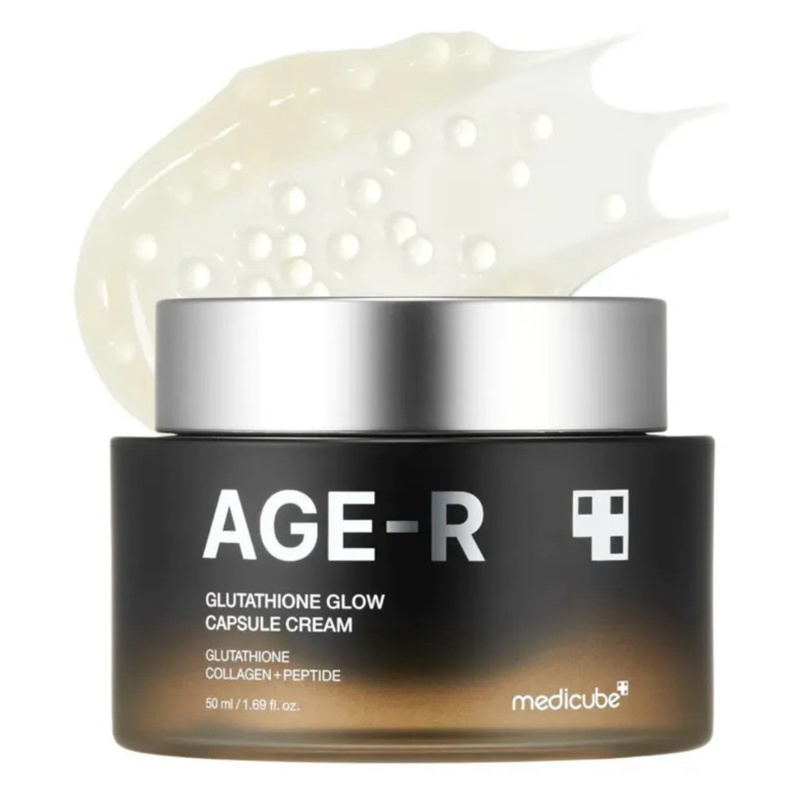 Medicube AGE-R Glutathione Glow Capsule Cream 50ml Glutationa Colágeno Peptídeos Glow
