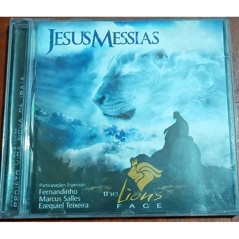 CD PROJETO VIDA NOVA - THE LIONS FACE - JESUS MESSIAS