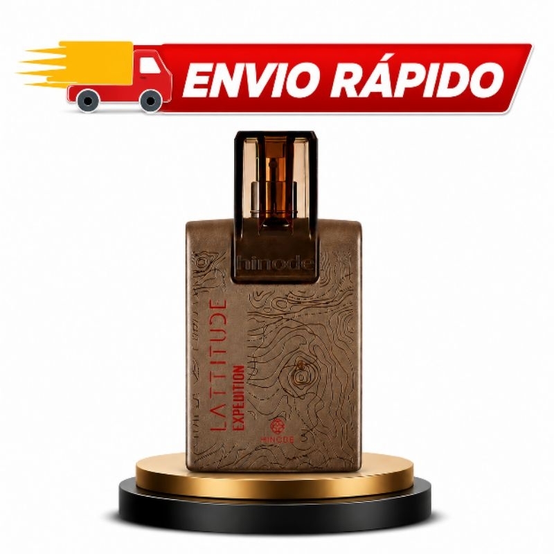 Perfume Masculino Lattitude  Expedition Hinode 100ml Elegante I Marcante  E Longa Duração