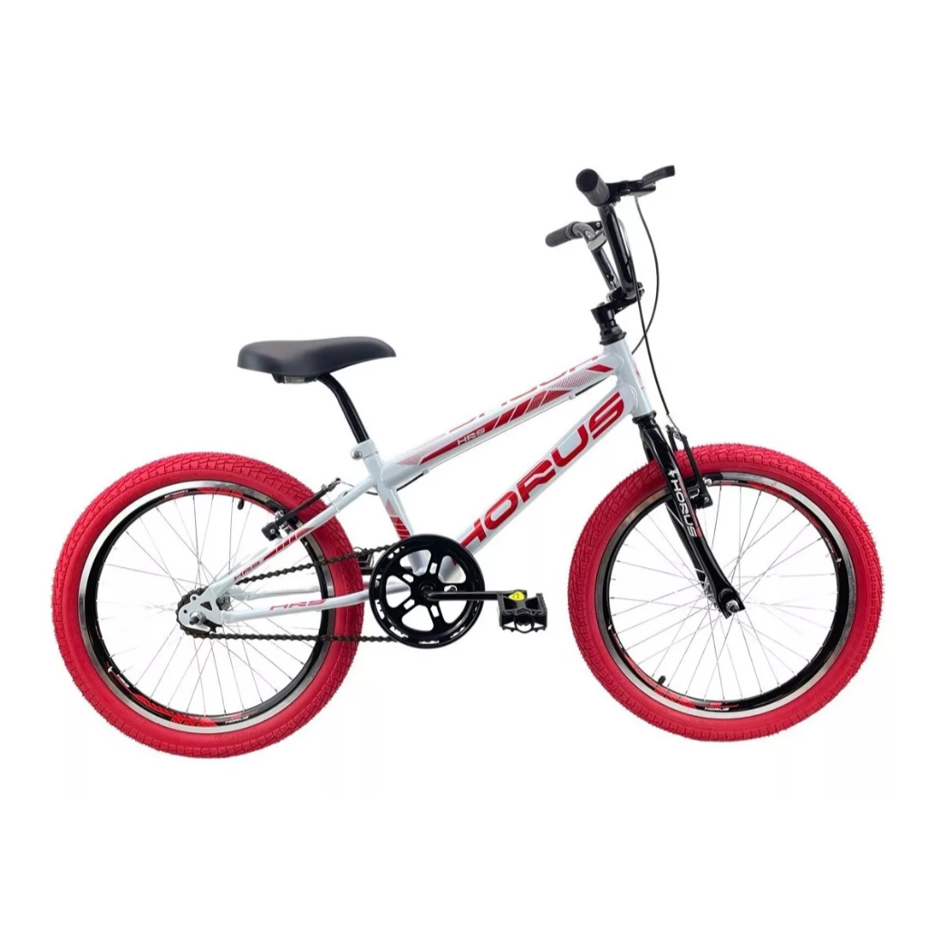 Bicicleta Infantil Aro 20 Bmx Cross Freestyle Pneu Colorido